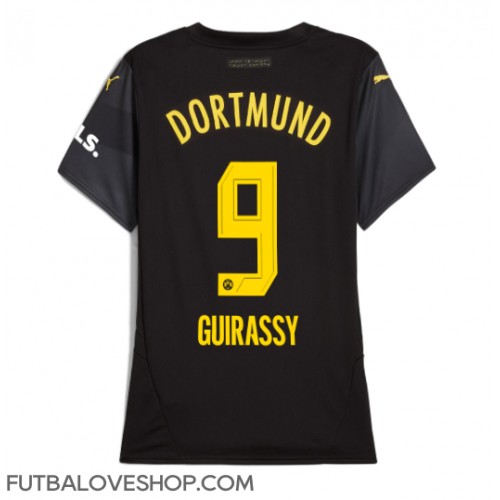 Dres Borussia Dortmund Serhou Guirassy #9 Preč pre Ženy 2024-25 Krátky Rukáv